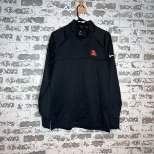 Nike golf Cleveland Browns long sleeve 1/4 zip